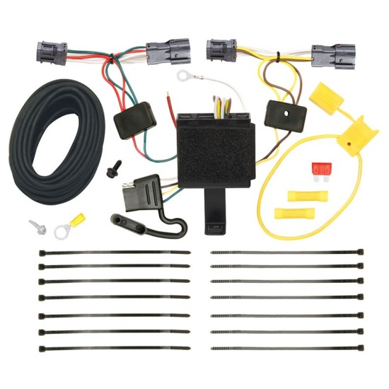 Trailer Hitch Wiring Harness Kit For 11-13 KIA Sorento Base I4, EX I4, EX V6, LX I4, LX V6 Plug & Play