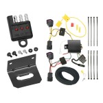 Trailer Wiring and Bracket w/ Light Tester For 11-15 Chevy Cruze 16-18 Limited (Old Body Style) Plug & Play 4-Flat Harness