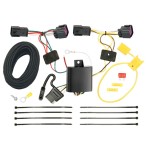 Trailer Wiring and Bracket w/ Light Tester For 11-15 Chevy Cruze 16-18 Limited (Old Body Style) Plug & Play 4-Flat Harness