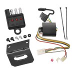 Trailer Wiring and Bracket w/ Light Tester For 04-11 Mitsubishi Endeavor Plug & Play 4-Flat Harness