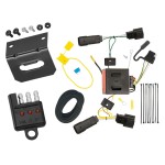 Trailer Wiring and Bracket w/ Light Tester For 11-15 Lincoln MKX Plug & Play 4-Flat Harness