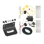 Trailer Wiring and Bracket For 11-13 Hyundai Elantra 4 Dr. Sedan 13-14 Elantra 2 Dr. Coupe Plug & Play 4-Flat Harness