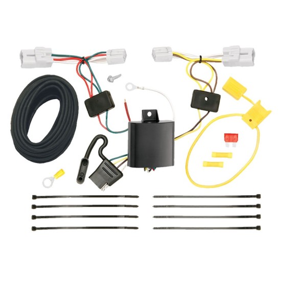 Trailer Wiring Harness Kit For 11-13 Hyundai Elantra 4 Dr. Sedan 13-14 Elantra 2 Dr. Coupe Plug & Play