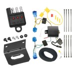 Trailer Wiring and Bracket w/ Light Tester For 06-11 Cadillac DTS Plug & Play 4-Flat Harness