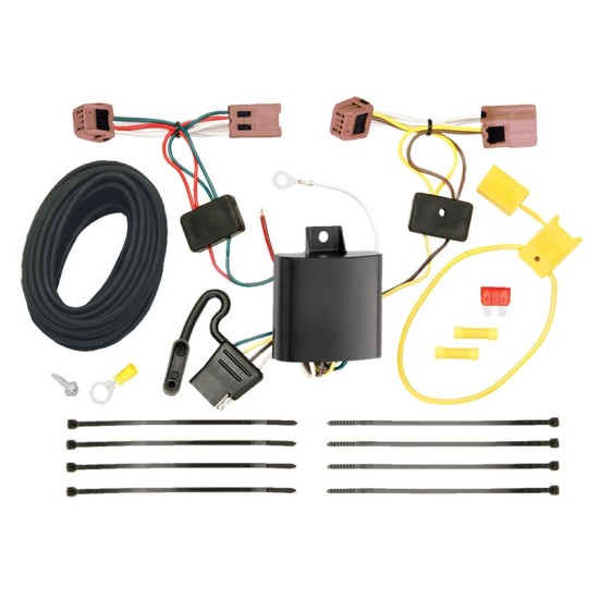 Trailer Hitch Wiring Harness Kit For 07-13 Nissan Versa Plug & Play