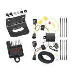 Trailer Wiring and Bracket w/ Light Tester For 12-14 Ford Focus 5 Dr. Hatchback Plug & Play 4-Flat Harness