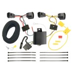 Trailer Wiring and Bracket w/ Light Tester For 12-14 Ford Focus 5 Dr. Hatchback Plug & Play 4-Flat Harness