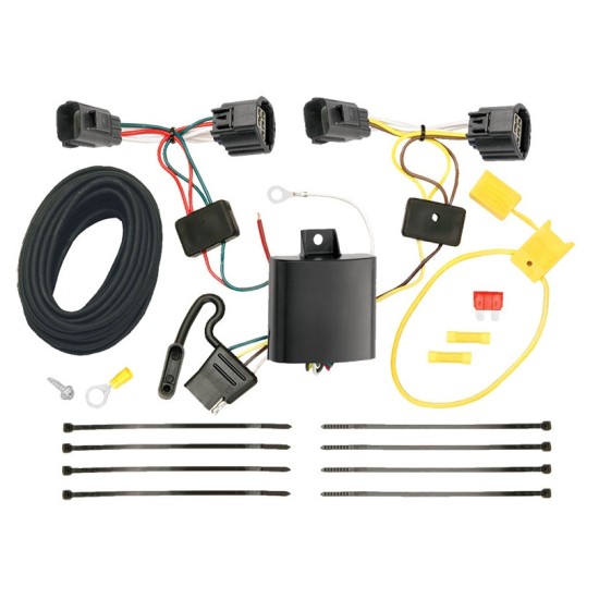 Trailer Hitch Wiring Harness Kit For 12-14 Ford Focus 5 Dr. Hatchback Plug & Play