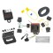 Trailer Wiring and Bracket w/ Light Tester For 08-14 Ford E-150 E-250 Econoline E-350 Super Duty 07-10 Edge Lincoln MKX 08-12 Escape 08-11 Tribute 05-11 Mariner Plug & Play 4-Flat Harness