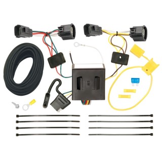 Trailer Hitch Wiring Harness Kit For 07-11 Dodge Nitro 08-12 Jeep Liberty Plug & Play