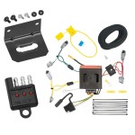 Trailer Wiring and Bracket w/ Light Tester For 13-16 Mazda CX-5 Plug & Play 4-Flat Harness