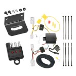 Trailer Wiring and Bracket w/ Light Tester For 12-17 KIA Rio Plug & Play 4-Flat Harness