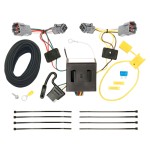 Trailer Tow Hitch For 13-18 Hyundai Santa Fe Sport 5 Pass Complete Package w/ Wiring and 1-7/8" Ball