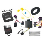 Trailer Wiring and Bracket w/ Light Tester For 12-14 Chrysler 200 Dodge Avenger Plug & Play 4-Flat Harness