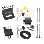 Trailer Wiring and Bracket w/ Light Tester For 12-16 Subaru Impreza 4 Dr. Sedan Except WRX and Sti Plug & Play 4-Flat Harness