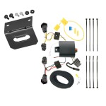 Trailer Wiring and Bracket For 14-21 KIA Sorento w/ I4 Engine Plug & Play 4-Flat Harness