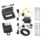 Trailer Wiring and Bracket w/ Light Tester For 14-21 KIA Sorento w/ I4 Engine Plug & Play 4-Flat Harness