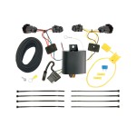 Trailer Wiring and Bracket w/ Light Tester For 14-21 KIA Sorento w/ I4 Engine Plug & Play 4-Flat Harness
