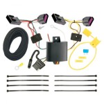 Trailer Wiring and Bracket w/ Light Tester For 13-16 Buick Encore Plug & Play 4-Flat Harness