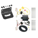 Trailer Wiring and Bracket For 14-18 KIA Forte 4 Dr. Sedan Plug & Play 4-Flat Harness