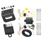 Trailer Wiring and Bracket w/ Light Tester For 14-18 KIA Forte 4 Dr. Sedan Plug & Play 4-Flat Harness