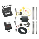 Trailer Wiring and Bracket w/ Light Tester For 13-15 Chevy Malibu LTZ 16-19 Limited LTZ Old Body Style Plug & Play 4-Flat Harness