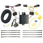 Reese Trailer Tow Hitch For 13-19 Chevy Malibu Except LTZ & Canada Models Deluxe Package Wiring 2" and 1-7/8" Ball and Lock