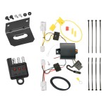 Trailer Wiring and Bracket w/ Light Tester For 12-17 Toyota Prius V Plug & Play 4-Flat Harness