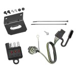 Trailer Wiring and Bracket w/ Light Tester For 12-15 Land Rover Range Rover Evoque Plug & Play 4-Flat Harness