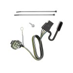 Trailer Wiring and Bracket w/ Light Tester For 12-15 Land Rover Range Rover Evoque Plug & Play 4-Flat Harness