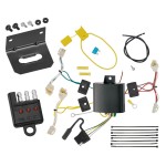 Trailer Wiring and Bracket w/ Light Tester For 15-20 Toyota Sienna Except SE Plug & Play 4-Flat Harness