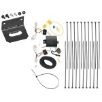 Trailer Wiring and Bracket For 15-17 Lexus NX 200t 15-21 300h 300 21 350 350h 450h 17 Turbo Plug & Play 4-Flat Harness