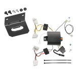 Trailer Wiring and Bracket For 15-24 Nissan Murano Except CrossCabriolet 4-Flat Harness Plug Play