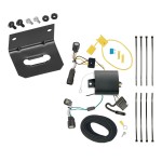 Trailer Wiring and Bracket For 15-18 Ford Edge SE and SEL Models Only Plug & Play 4-Flat Harness