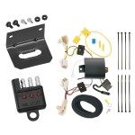 Trailer Wiring and Bracket w/ Light Tester For 15-20 Subaru Legacy All Styles Plug & Play 4-Flat Harness