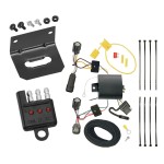 Trailer Wiring and Bracket w/ Light Tester For 15-19 Ford Focus 5 Dr. Hatchback Plug & Play 4-Flat Harness