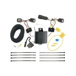 Trailer Wiring and Bracket For 15-18 Ford Edge Titanium and Sport Models Only 4-Flat Harness Plug Play