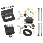 Trailer Wiring and Bracket w/ Light Tester For 2016 Hyundai Elantra 4 Dr. Limited Models Only Plug & Play 4-Flat Harness