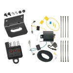 Trailer Wiring and Bracket w/ Light Tester For 16-25 Chevrolet Malibu except Premier (New Body Style) Plug & Play 4-Flat Harness