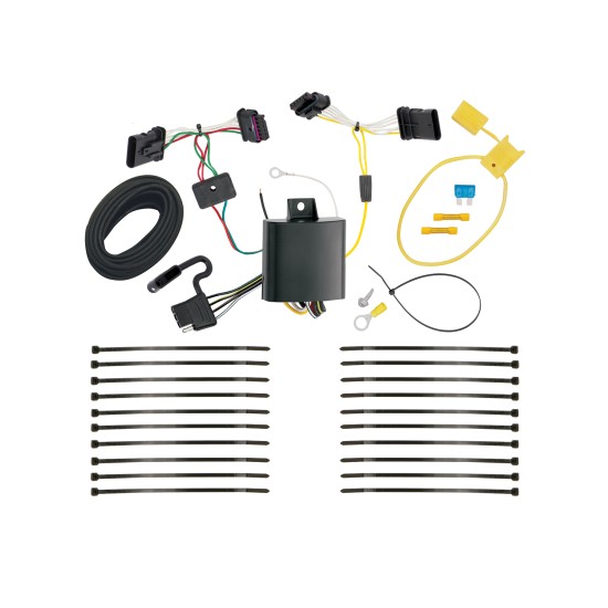 Trailer Wiring Harness Kit For 16-22 FIAT 500X All Styles