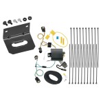 Trailer Wiring and Bracket For 17-20 Chrysler Pacifica Limited Touring L Plus 4-Flat Harness Plug Play