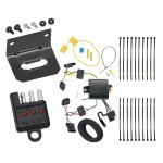 Trailer Wiring and Bracket w/ Light Tester For 16-17 BMW X1 Plug & Play 4-Flat Harness