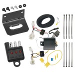 Trailer Wiring and Bracket w/ Light Tester For 16-21 Mazda CX-3 Plug & Play 4-Flat Harness