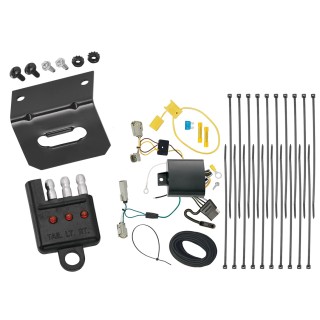 Trailer Wiring and Bracket w/ Light Tester For 15-24 Ford Transit-350 ( Dually Models ONLY ) Plug & Play 4-Flat Harness