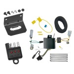 Trailer Wiring and Bracket w/ Light Tester For 17-20 Chrysler Pacifica LX Touring 20-24 Voyager 22-23 Grand Caravan Plug & Play 4-Flat Harness