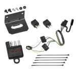 Trailer Wiring and Bracket w/ Light Tester For 16-20 Buick Envision Plug & Play 4-Flat Harness