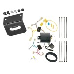  Trailer Wiring and Bracket For 2019 Toyota Yaris Sedan 17-20 iA 2016 Scion iA Plug & Play 4-Flat Harness