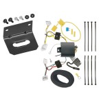 Trailer Wiring and Bracket For 16-22 Nissan Altima 4-Flat Harness Plug Play