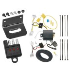 Trailer Wiring and Bracket w/ Light Tester For 16-22 Nissan Altima Plug & Play 4-Flat Harness