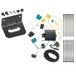 Trailer Wiring and Bracket For 18-21 Chevy Equinox except Premier 4-Flat Harness Plug Play